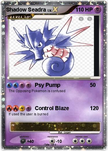 Pokemon Shadow Seadra