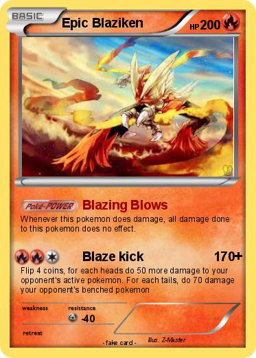 Pokemon Epic Blaziken