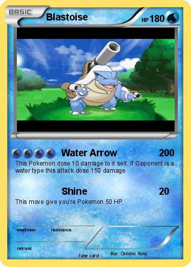 Pokemon Blastoise