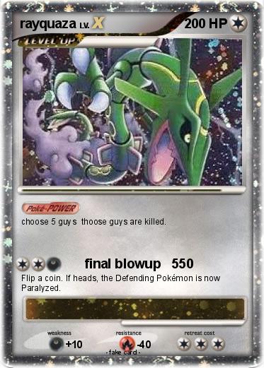 Pokemon rayquaza