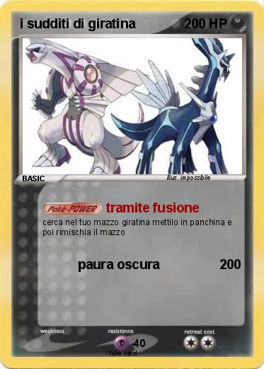 Pokemon i sudditi di giratina