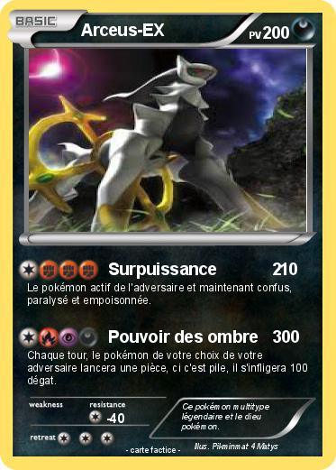 Pokemon Arceus-EX