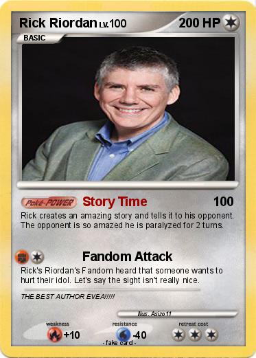 Pokemon Rick Riordan