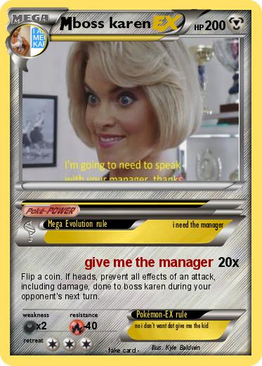 Pokemon boss karen