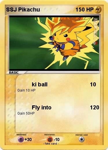 Pokemon SSJ Pikachu