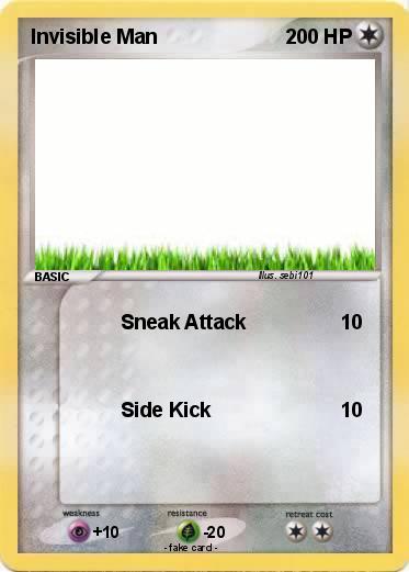 Pokemon Invisible Man