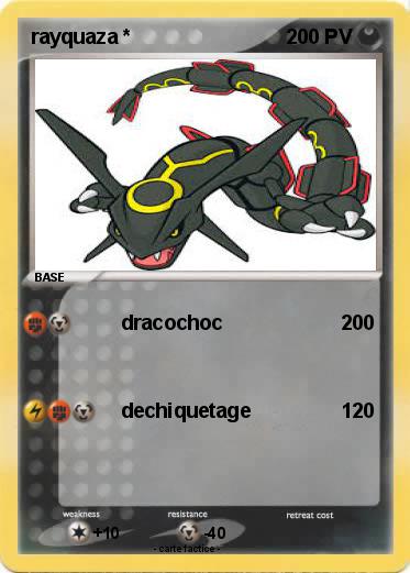 Pokemon rayquaza *