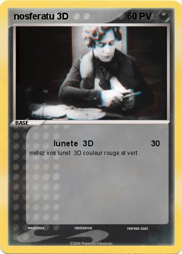 Pokemon nosferatu 3D