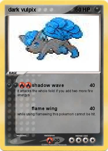 Pokemon dark vulpix