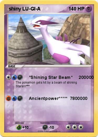 Pokemon  shiny LU-GI-A