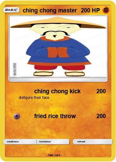 Pokemon ching chong master