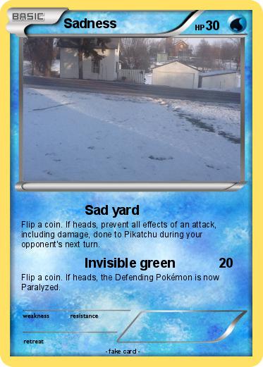 Pokemon Sadness