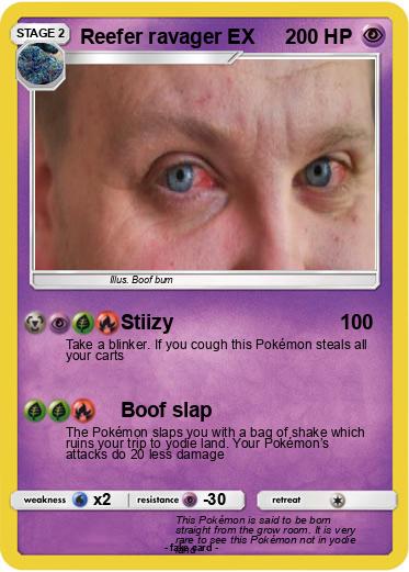 Pokemon Reefer ravager EX