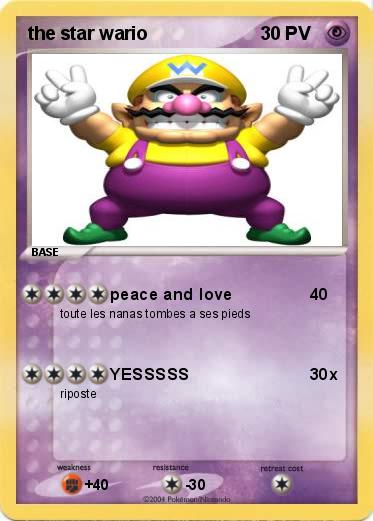 Pokemon the star wario