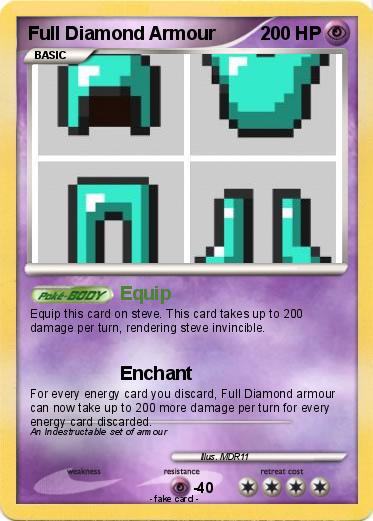 Pokemon Full Diamond Armour