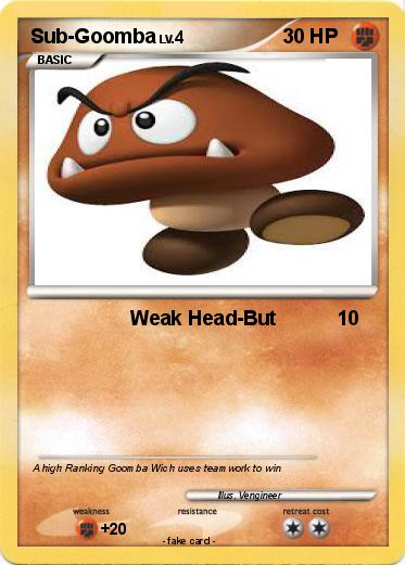 Pokemon Sub-Goomba