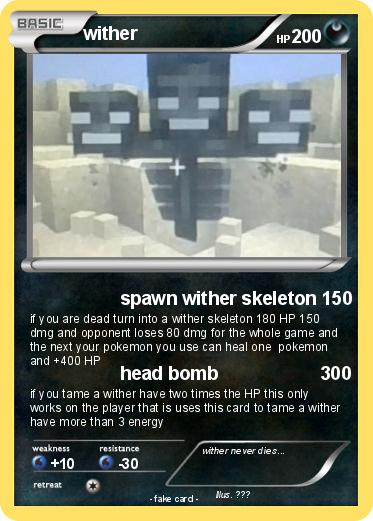Pokemon wither