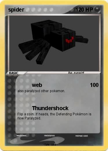 Pokemon spider
