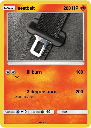 Pokemon seatbelt