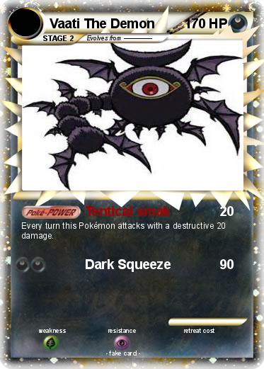 Pokemon Vaati The Demon