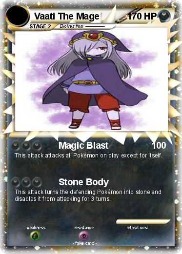 Pokemon Vaati The Mage