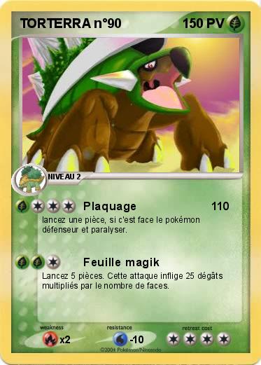 Pokemon TORTERRA n°90