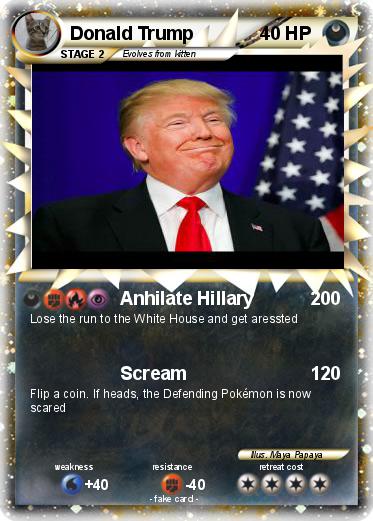 Pokemon Donald Trump