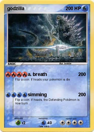 Pokemon godzilla