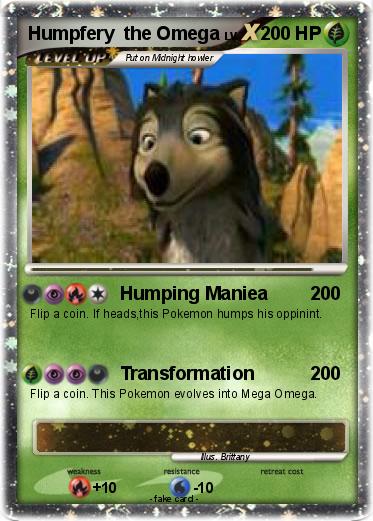 Pokemon Humpfery  the Omega