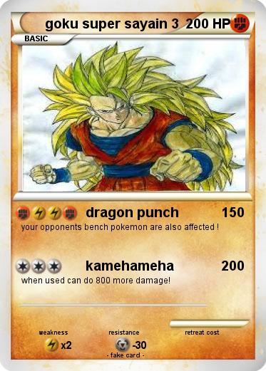 Pokemon goku super sayain 3