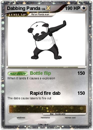 Pokemon Dabbing Panda