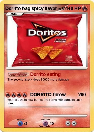 Pokemon Dorrito bag spicy flavor
