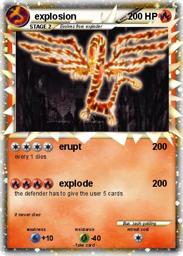 Pokemon explosion