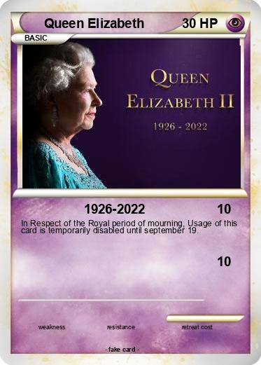 Pokemon Queen Elizabeth