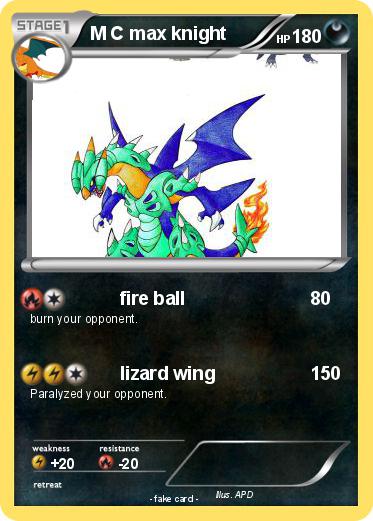 Pokemon M C max knight