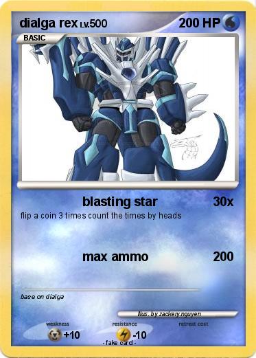 Pokemon dialga rex