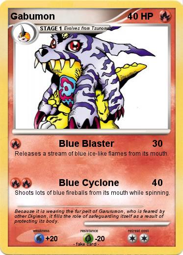Pokemon Gabumon