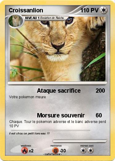 Pokemon Croissanlion