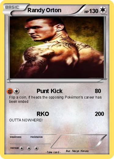 Pokemon Randy Orton