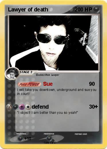 Pokemon Lawyer of death