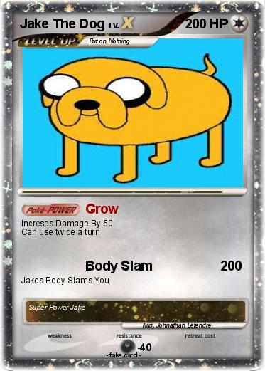 Pokemon Jake The Dog