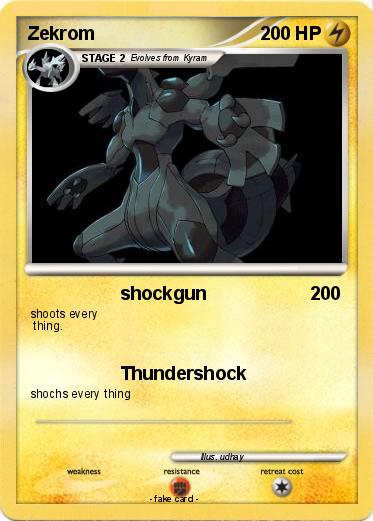 Pokemon Zekrom
