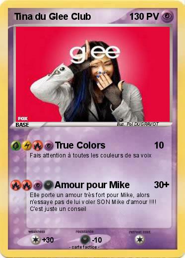 Pokemon Tina du Glee Club