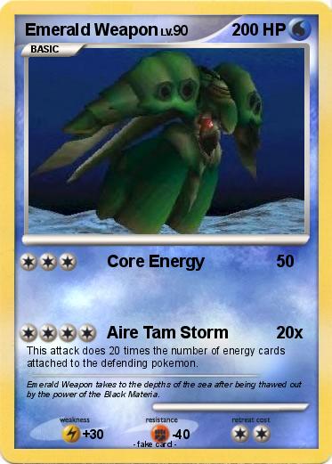 Pokemon Emerald Weapon