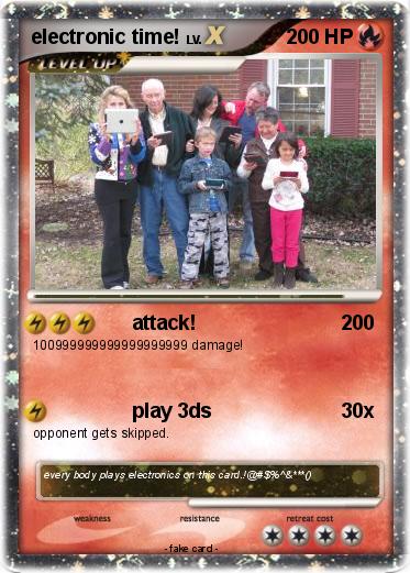 Pokemon electronic time!