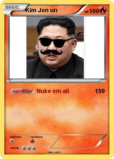 Pokemon Kim Jon un