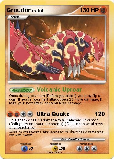 Pokemon Groudon