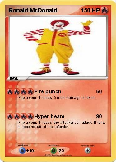 Pokemon Ronald McDonald 