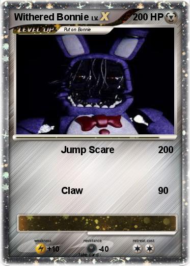 Pokemon Withered Bonnie