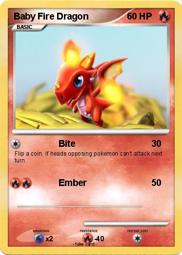 Pokemon Baby Fire Dragon